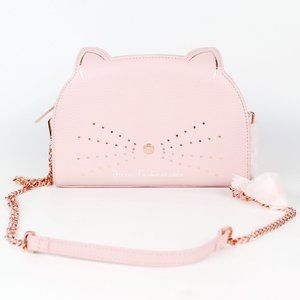 NWT Ted Baker Cat Leather Crossbody Bag
